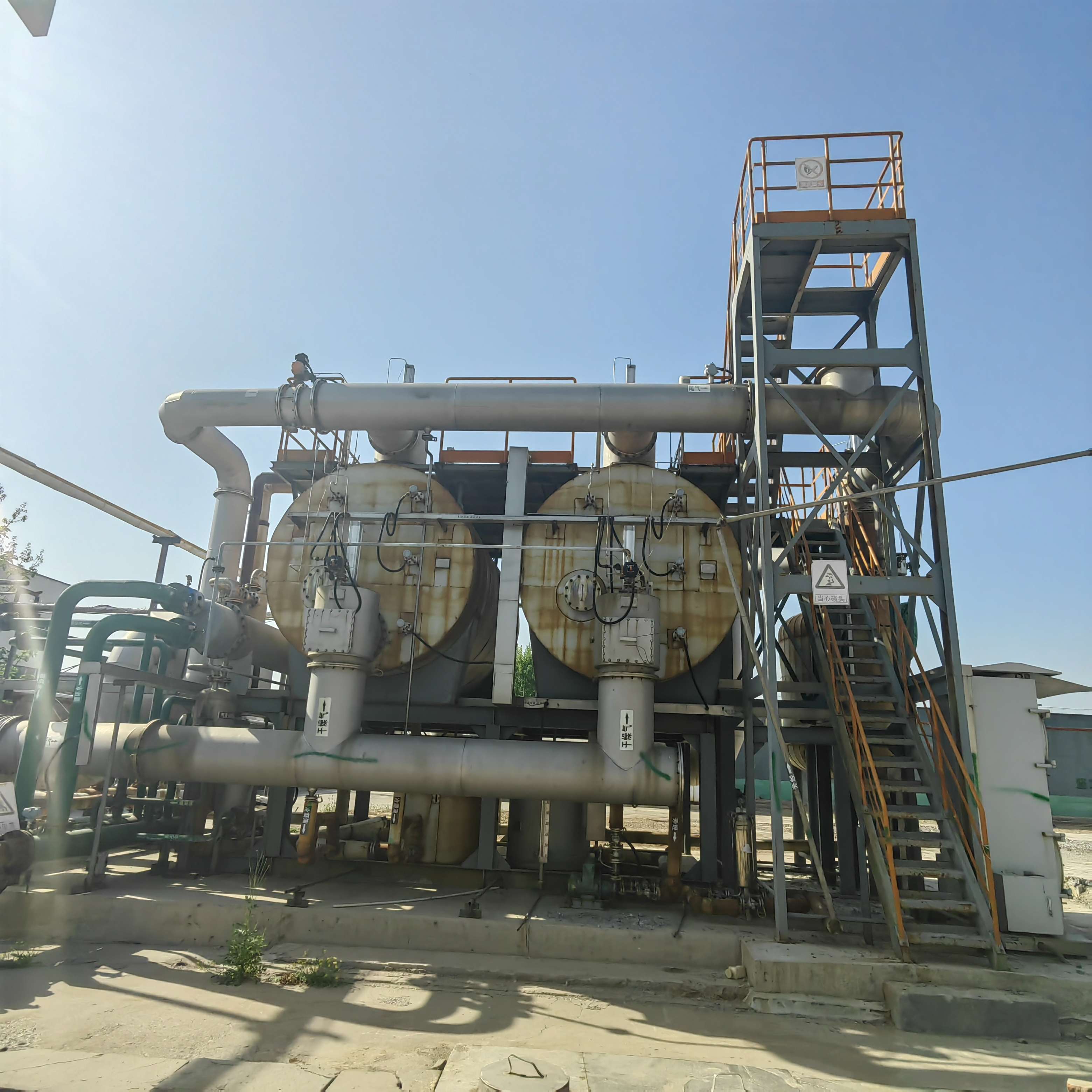 氧化尾氣凈化與回收裝置、碳吸附、渦輪制冷發電系統、聚結器、oc在線監測系統